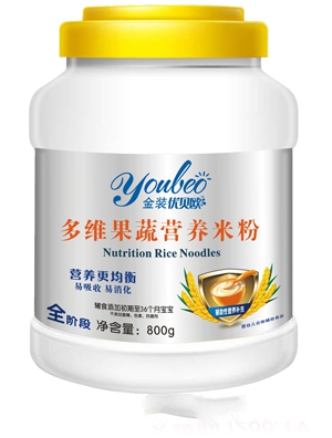 優貝歐鈣鐵鋅營養米粉米粉