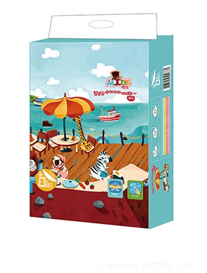 咪迪環腰紙尿褲M66片