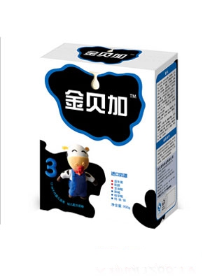 金貝加幼兒牛奶粉盒裝3段