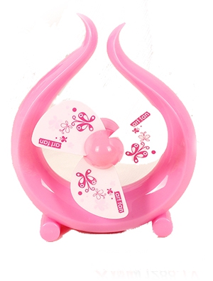 柯麗雅圓形風扇綠色