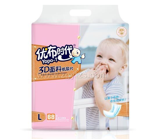 優(yōu)布時(shí)代3D面料紙尿片L68片