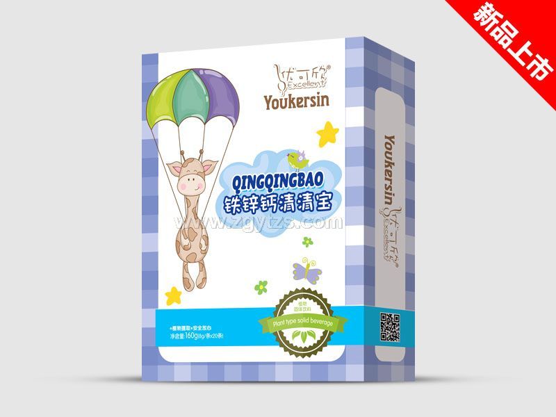 清清寶盒裝-鐵鋅鈣