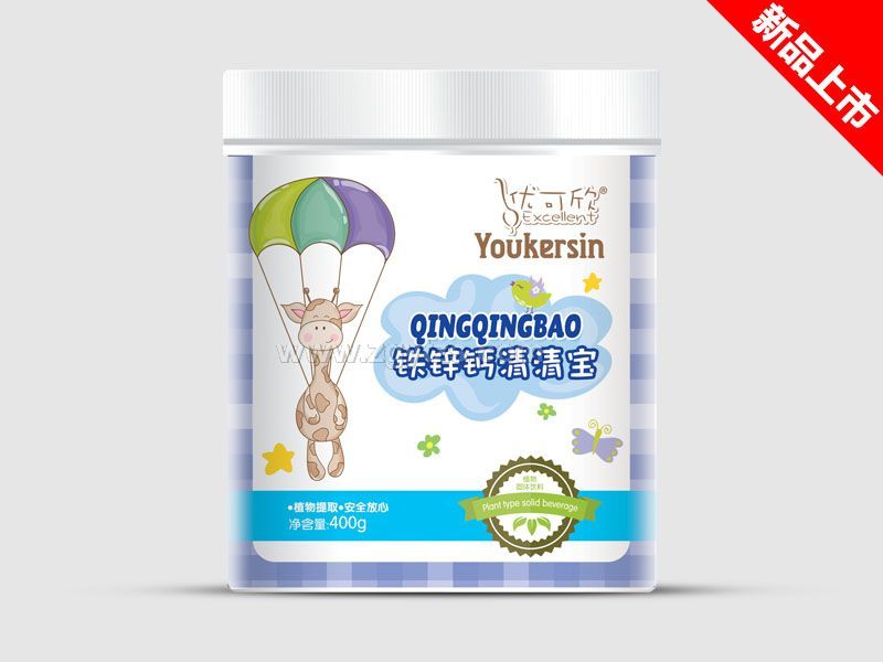 清清寶桶裝-鐵鋅鈣