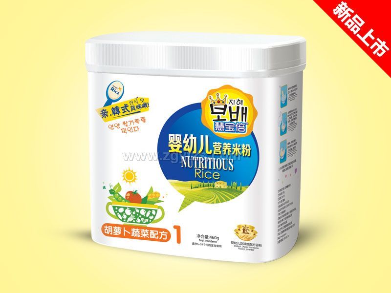 嬰幼兒米粉桶裝-胡蘿卜蔬菜