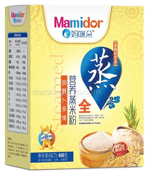 媽咪朵胡蘿卜多維營養(yǎng)蒸米粉