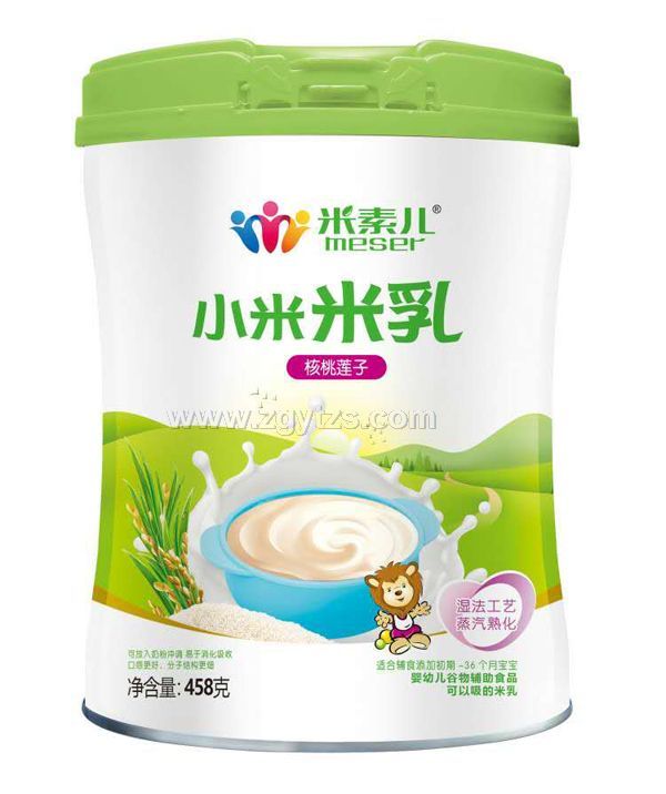 米素兒小米米乳-核桃蓮子配方聽裝