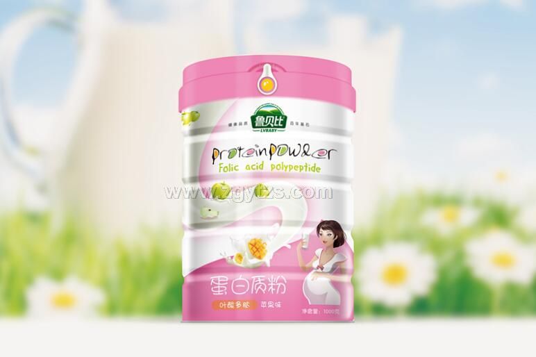 蛋白質(zhì)粉葉酸多肽蘋果味