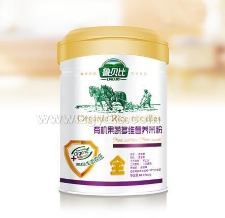 有機(jī)果蔬多維營養(yǎng)米粉聽裝