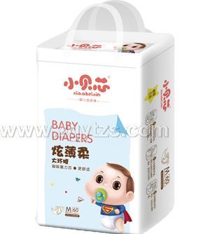 小貝芯炫薄柔大環腰紙尿褲M