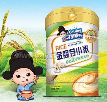 金胚芽小米 百合蓮子營養(yǎng)米粉 鐵桶裝