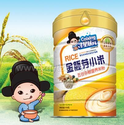 金胚芽小米(五谷雜糧營養米粉)鐵桶裝