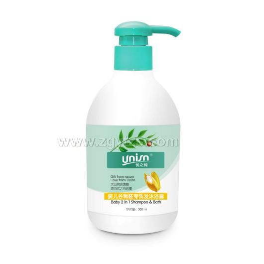 優(yōu)之純~嬰兒谷物胚芽洗發(fā)沐浴露 300ml