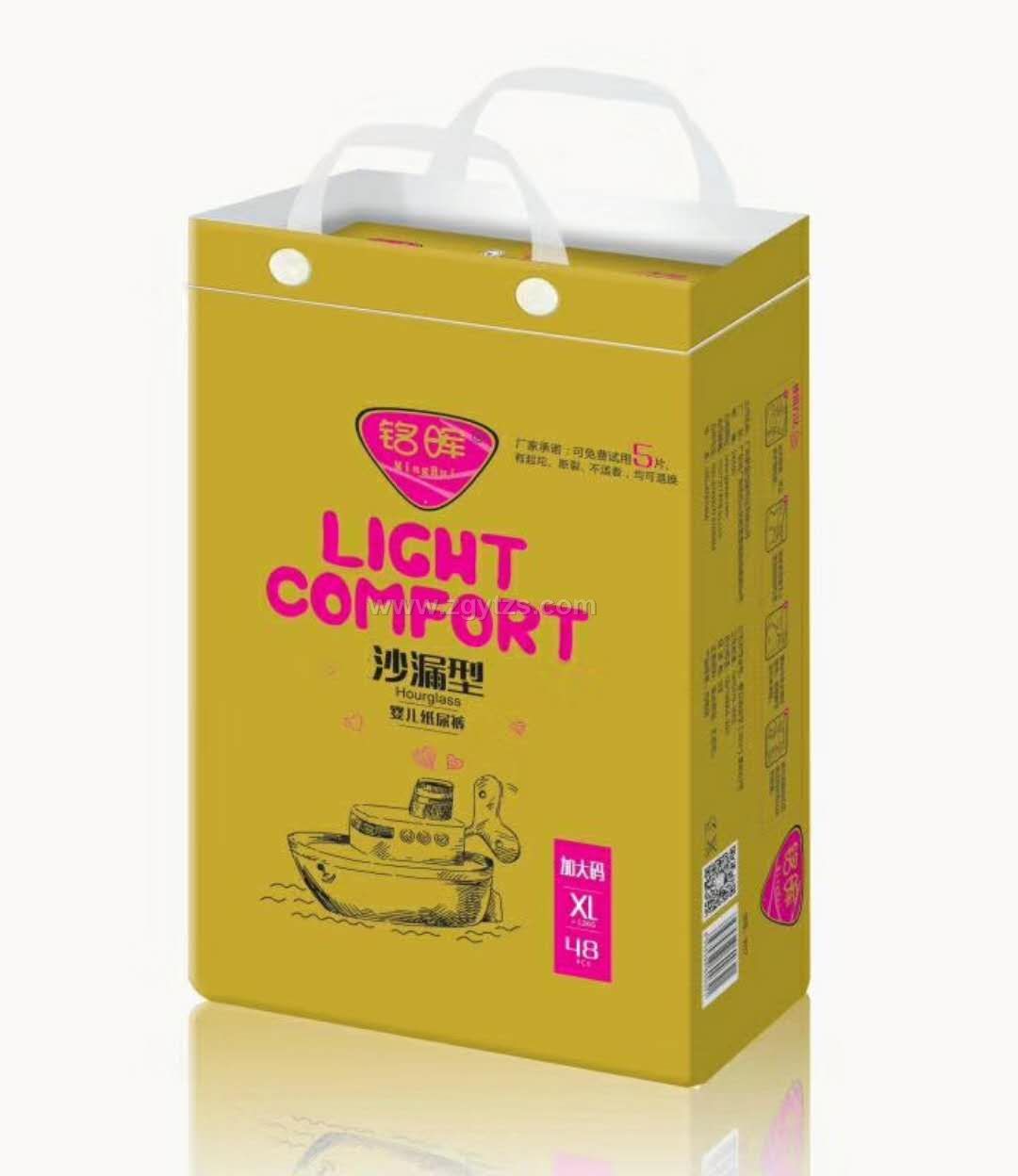 銘輝新款沙漏紙尿褲 M60片