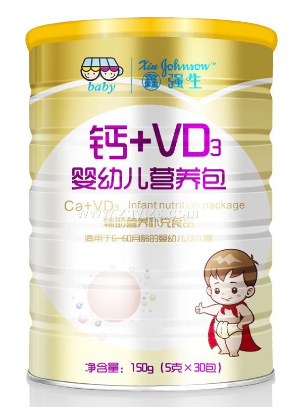 鑫強生-鈣+VD3嬰幼兒營養(yǎng) 罐裝
