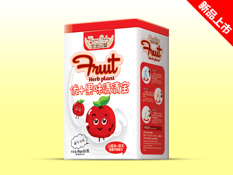 金諾貝嬰優(yōu)果味清清寶山楂味