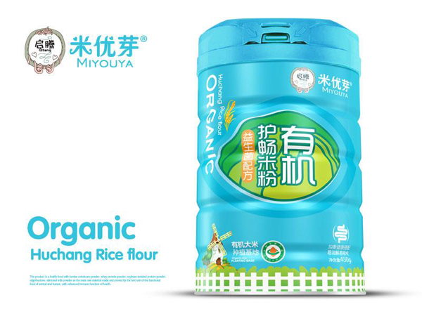 啟騰有機(jī)護(hù)暢米粉益生菌配方聽(tīng)裝