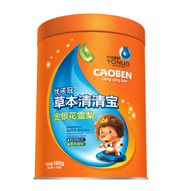 優(yōu)諾冠金銀花雪梨草本清清寶