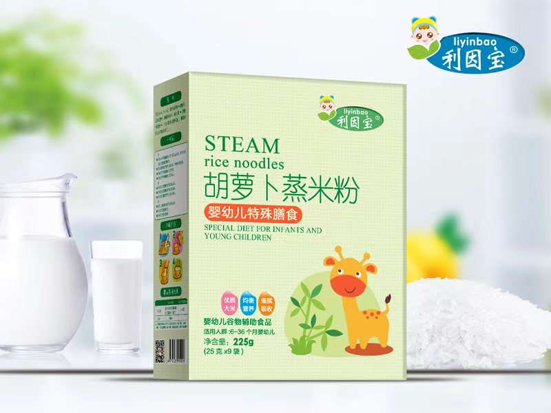 利因寶蒸米粉胡蘿卜