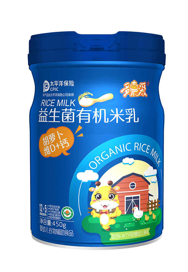 多嘉愛(ài)-益生菌有機(jī)米乳(胡蘿卜VD+高鈣)