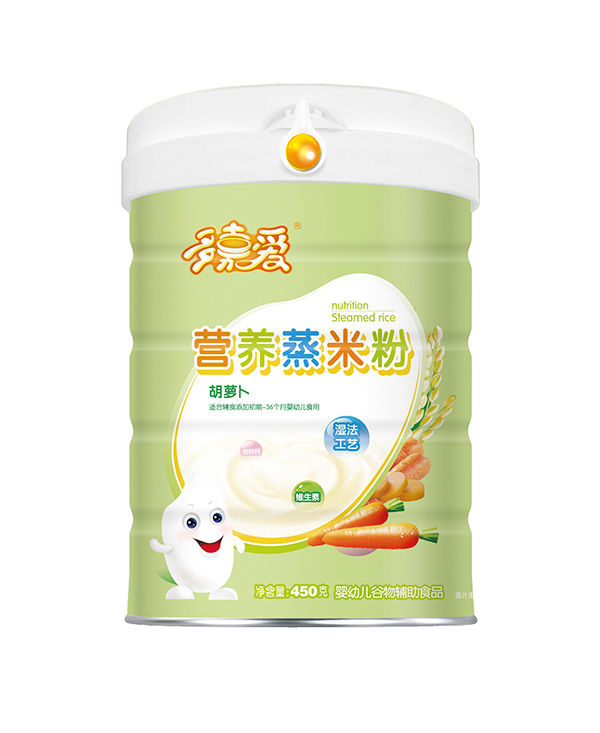 營養蒸米粉罐裝(胡蘿卜)