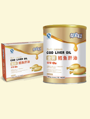 幫寶聰金裝鱈魚肝油
