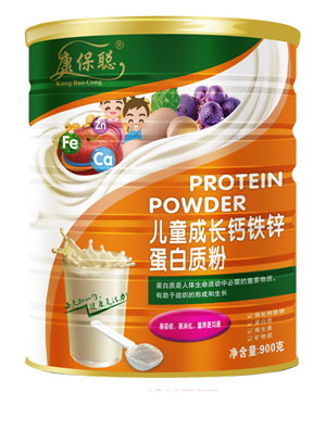 康保聰兒童成長鈣鐵鋅蛋白質(zhì)粉