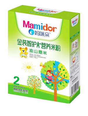 媽咪朵智護(hù)淮山薏米A+營(yíng)養(yǎng)米粉(盒裝)