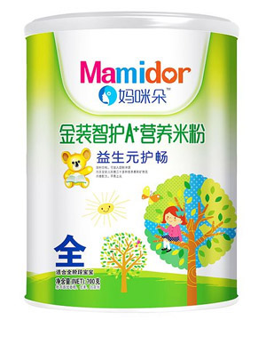 媽咪朵智護(hù)益生元護(hù)腸A+營(yíng)養(yǎng)米粉(聽(tīng)裝)