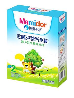 媽咪朵金胚芽蓮子百合營(yíng)養(yǎng)米粉(盒裝)