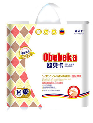 歐貝卡紙尿褲褲M28片