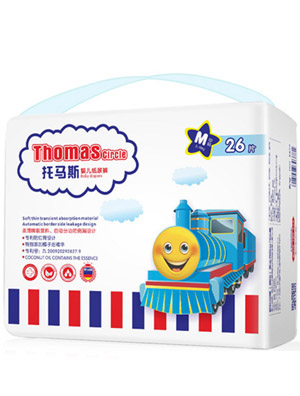 托馬斯小包紙尿褲M26片