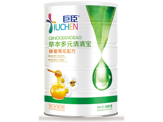 巨臣草本多元清清寶(聽裝)-蜂蜜菊花配方