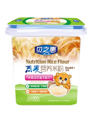 貝之惠燕麥百合蓮子配方營養米粉