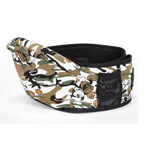 背背親純棉嬰兒腰凳迷彩