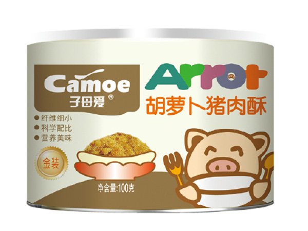 子母愛胡蘿卜豬肉酥