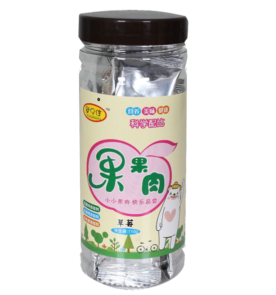 嬰貝佳果果肉草莓味