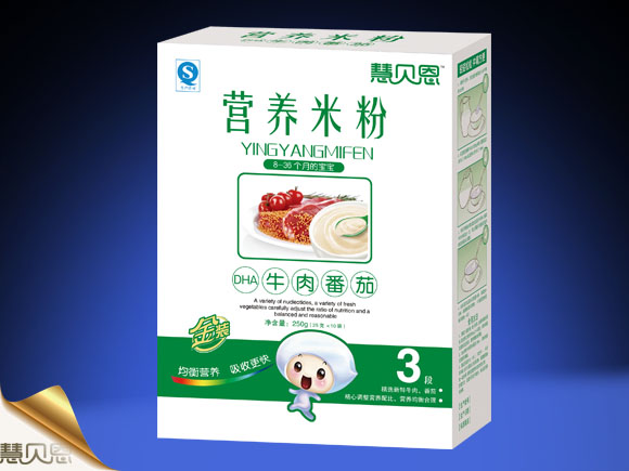 慧貝恩DHA牛肉番茄營養(yǎng)米粉