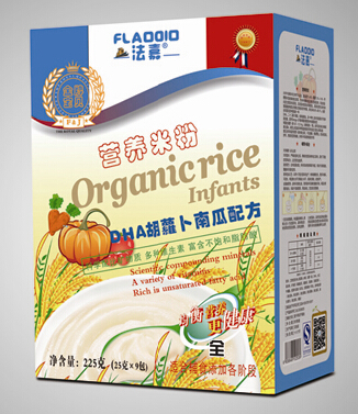 法嘉DHA胡蘿卜南瓜營養米粉