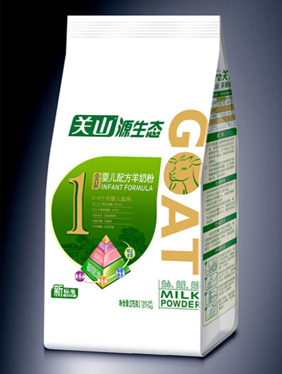 源生態白金版金裝嬰兒配方羊奶粉375g袋裝