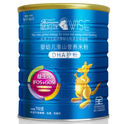 賦媽咪DHA護腸嬰幼兒淮山營養米粉全段