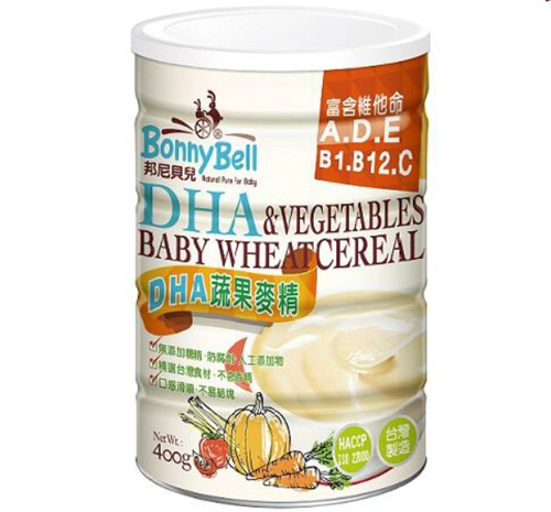 邦尼貝兒DHA蔬果麥精