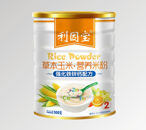 利因寶強化鐵鋅鈣配方草本玉米米粉2段