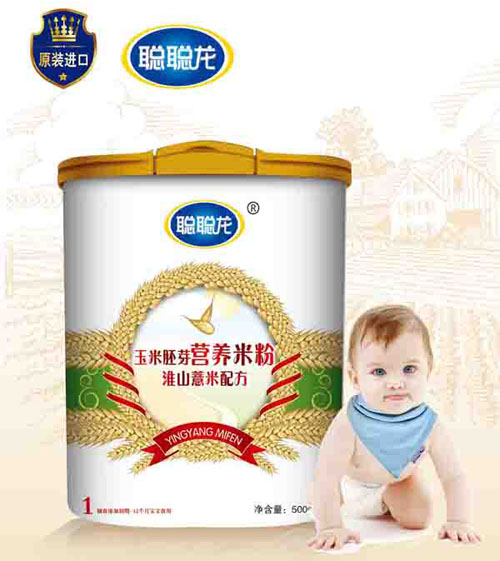 聰聰龍淮山薏米配方玉米胚芽米粉1段