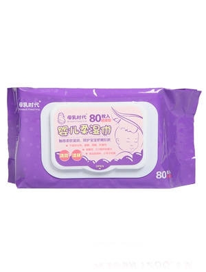 母乳時代嬰兒柔濕巾