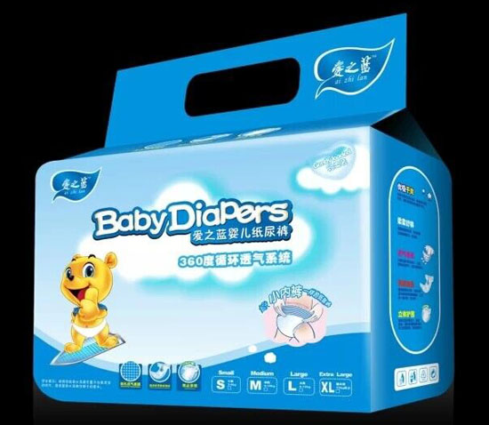 愛之藍嬰兒紙尿褲XL碼27片