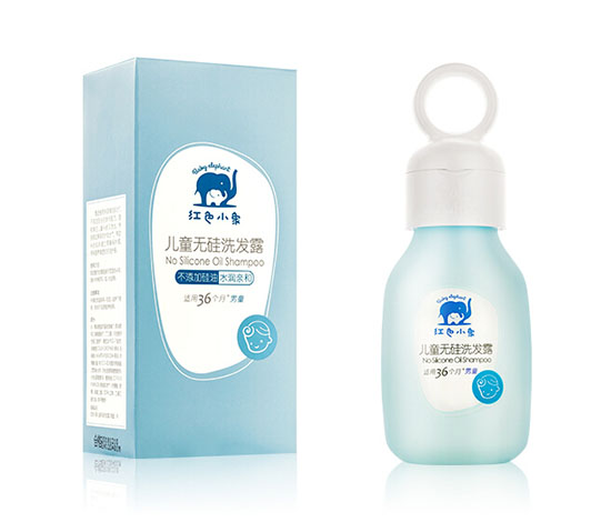 紅色小象兒童無硅洗發(fā)露