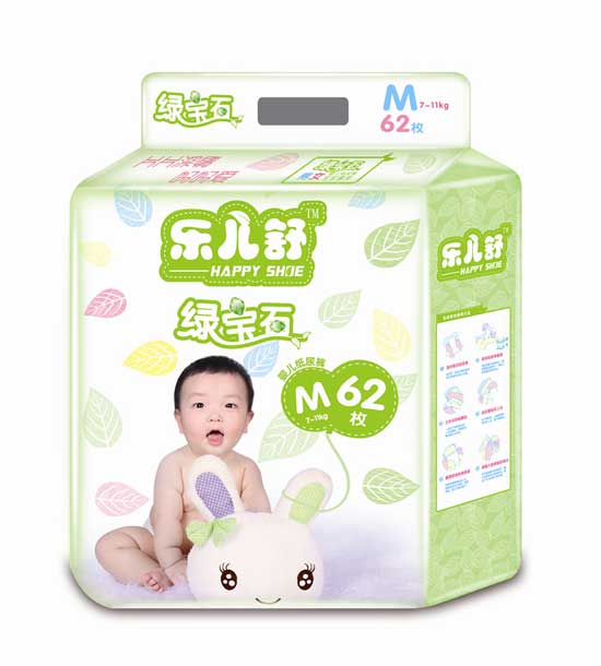 樂兒舒綠寶石m碼紙尿褲