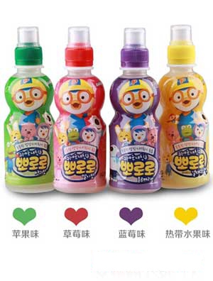 啵樂(lè)樂(lè)藍(lán)莓味兒童飲料