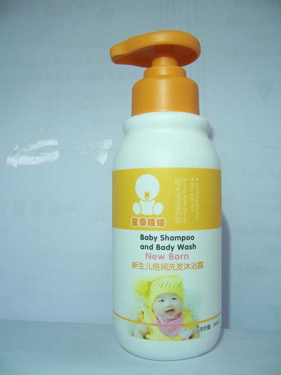 童泰娃娃新生兒倍潤洗發沐浴露