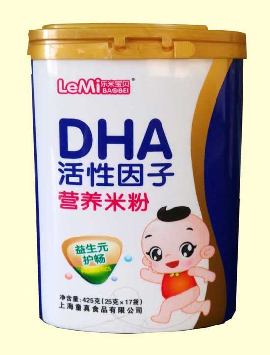 樂米寶貝益生元護暢營養米粉